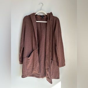 Brown cardigan